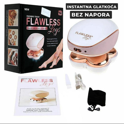 Flawless legs – Depilator za nežno uklanjanje dlačica