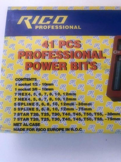 Alat set – RICO 41pcs power bits