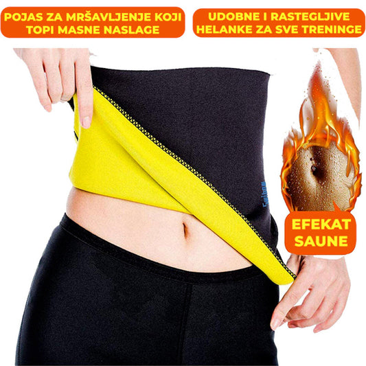 Fitness helanke i pojas za mršavljenje