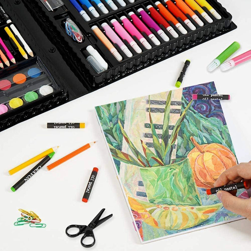 Komplet flomastera i bojica – 150 delova