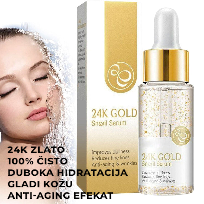 Japanski serum za podmlađivanje 24k zlato 100% čisto