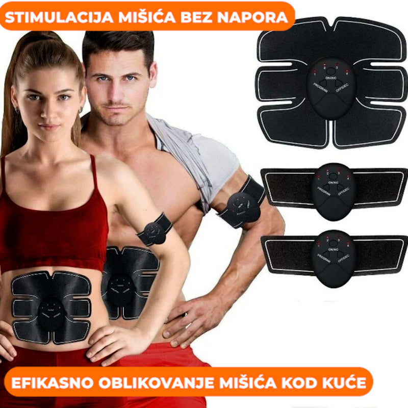 EMS Fitness Stimulator trbušnih mišića+ruke