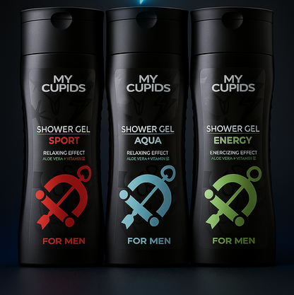 MyCupids - Feremonske Kupke Za Muškarce SET 3 x 300ml